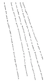 Poetic Prints: 257 Guillaume Apollinaire - Calligramme - Il pleut