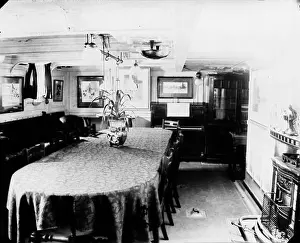 Quarters Prints: 329 Wardroom of HMS Tribune at Halifax LAC 3332780
