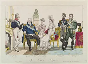 Values Prints: 354 La famille royale by Gautier