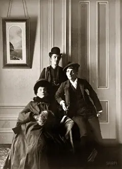 Representations Prints: 358 Crossdressing circa 1890 Frances Benjamin Johnston (right)