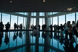 Commuter Prints: 360 view of New York City at One World Observatory