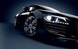 3d rendering Cool Sports Cars background wallpaper