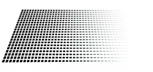 Stripy Prints: 3d segmented, dashed lines geometric pattern