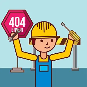 Trouble Prints: 404 error page not found