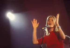 Singers Prints: 4069678 Rome, 1999. American pop singer Jennifer Paige (photo); (add)