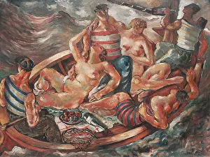 Artistic Style Prints: 50 Sava Šumanović - Pijana lađa
