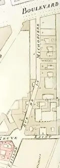 Architectural History Prints: 531 Rue de la Michodière vers 1780