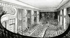 Rooms Prints: 539 Salle des Etats de Bourgogne, gravure anonyme du XVIIe siècle