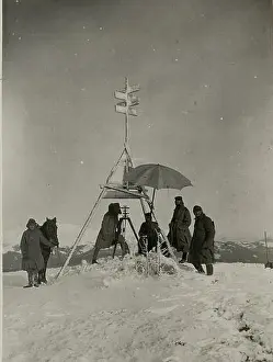 561 Triangulierungsarbeiten d.7.Kriegsvermessung auf den Stoch (BildID 15717187)