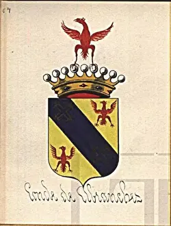 Genealogy Prints: 57 Armas dos Almada - Livro Grandes de Portugal