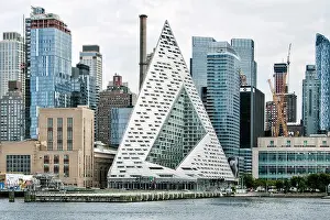 Highrise Prints: VIA 57 West, pyramid shaped apartment building