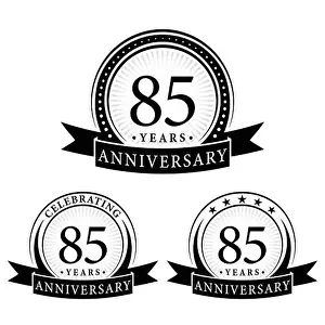 Sunburst Prints: 85 years anniversary logo collections