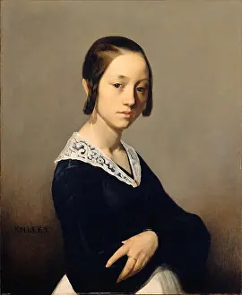 Tones Prints: 894 Jean-François Millet - Louise-Antoinette Feuardent - Google Art Project
