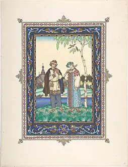 Slavic Prints: 93 Boris Zvorykin - Snegurochka 01