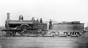 Steam Locomotive Prints: 930 LNWR engine No.1745 John Bright