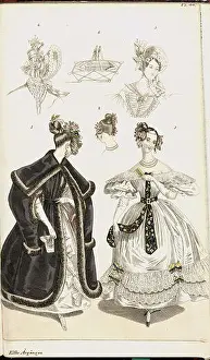 Swedish Art Prints: 981 Magasin för konst, nyheter och moder 1834, illustration nr 44