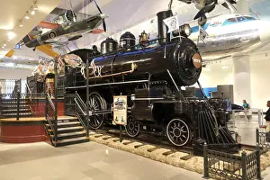 1893 Prints: 999 Steam Locomotive, 1893, coal burning
