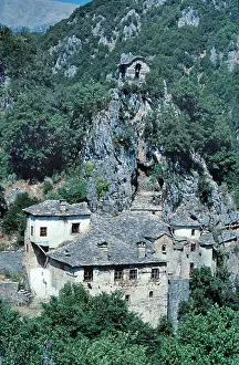 Epirus Prints: The Abandoned Greek Orthodox Monastery of Saint Paraskevi at the Entrance to the Vikos Gorge near Vitsa