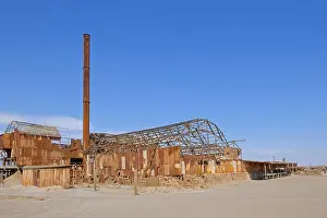 Collapse Prints: Abandoned Humberstone and Santa Laura saltpeter works factory