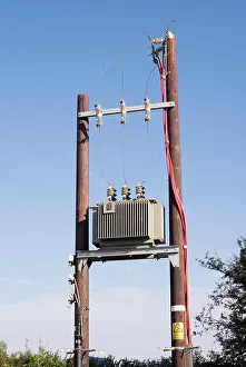 Transformer Prints: ABB pole mounted transformer, England, UK