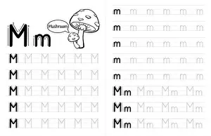 Dash Prints: ABC Alphabets Tracing Book Interior For Kids