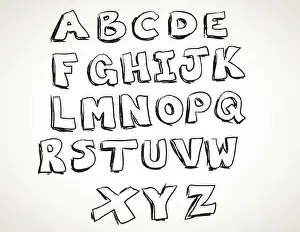 Numerals Prints: abcdefghijklmnopqrstuvwxyz