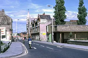 1970s Prints: Abington Square and the Kettering Road, Northampton in 1974