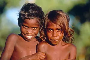 Buddy Prints: Aborigine children, Australia