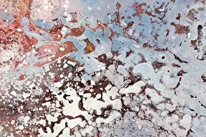 Abstract art background. Sea waves, water splashes