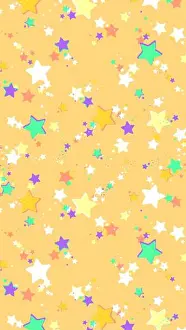 Starry Prints: Abstract background of colored stars. Suitable for a phone background