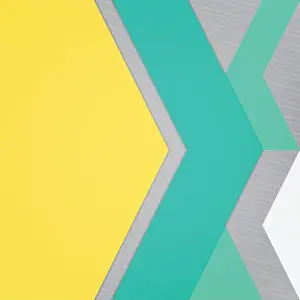 Triangles Prints: abstract background with colorful arrows over gray paper texture. vector material design