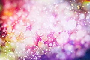 Glittering Prints: Abstract glitter lights and stars