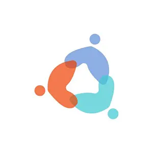 Silhouette Sign Prints: Abstract People symbol, togetherness and community concept design