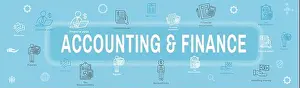 Debit Prints: Accountant / Accounting Icon Set and Web Header Banner