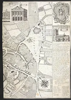 Chart Prints: An Accurate Plan Of the Ancient Borough DEVIZES Author Dore