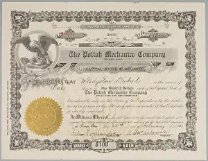Enterprises Prints: Name action for $ 100, The Polish Mechanics Company
