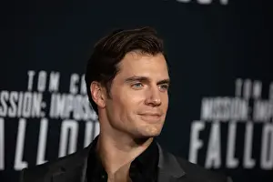 Attending Prints: Actor Henry Cavill on the red carpet prior to a screening of Mission Impossible Fallout a the Smithsonian National Air
