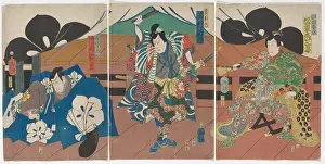 Related Prints: Actors Bandō Hikosaburō V as Oda Harunaga (R)