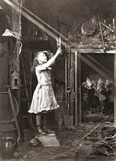 Adam Prints: Adam Diston Cutting a sunbeam 1886