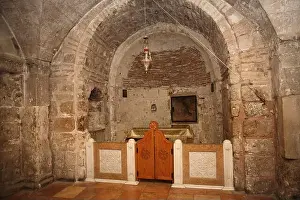 Orthodoxy Prints: Adam's Chapel where Adam's skull and remains were laid to rest