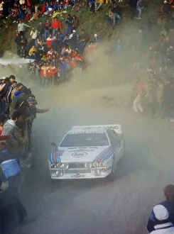 Adartico Vudafieri (ITA) Maurizio Perissinot (ITA) Lancia Rally 037 GrB Martini Racing