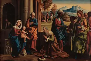 Bible Nt Prints: The Adoration of the Magi. Museum: Fondazione Magnani Rocca