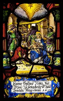 Glarus Prints: Adoration of the Magi. Switzerland