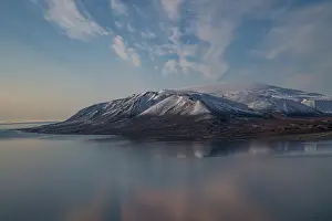 Remote Area Prints: Aerial of Axel Heiberg island, Nunavut, Canadian Arctic, Canada, North America