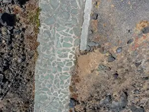 Hotel Punta Grande Prints: aerial drone flight over the beautiful canary island el hierro in spain in summer