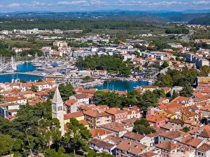 Novigrad Prints: Aerial drone photo of Novigrad