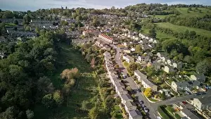 Mavic 3 Prints: Aerial drone view over Fairfield Avenue