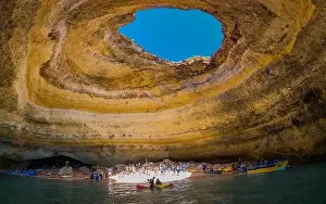 Praia Prints: Aerial drone views of Praia da Marinha and Malhada do Baraco - beaches in Algarve