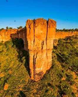 Iconic Landscape Prints: Aerial images of Zimbabwe's Chilojo cliffs in Gonarezhou National Park
