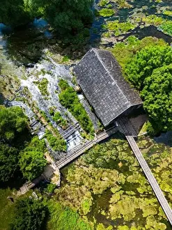 Drone Perspective Prints: Aerial photo of Majerovo Vrilo